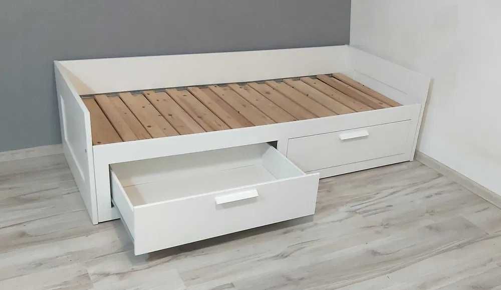 Łóżko leżanka rozsuwane IKEA + jeden materac - możliwa dostawa!