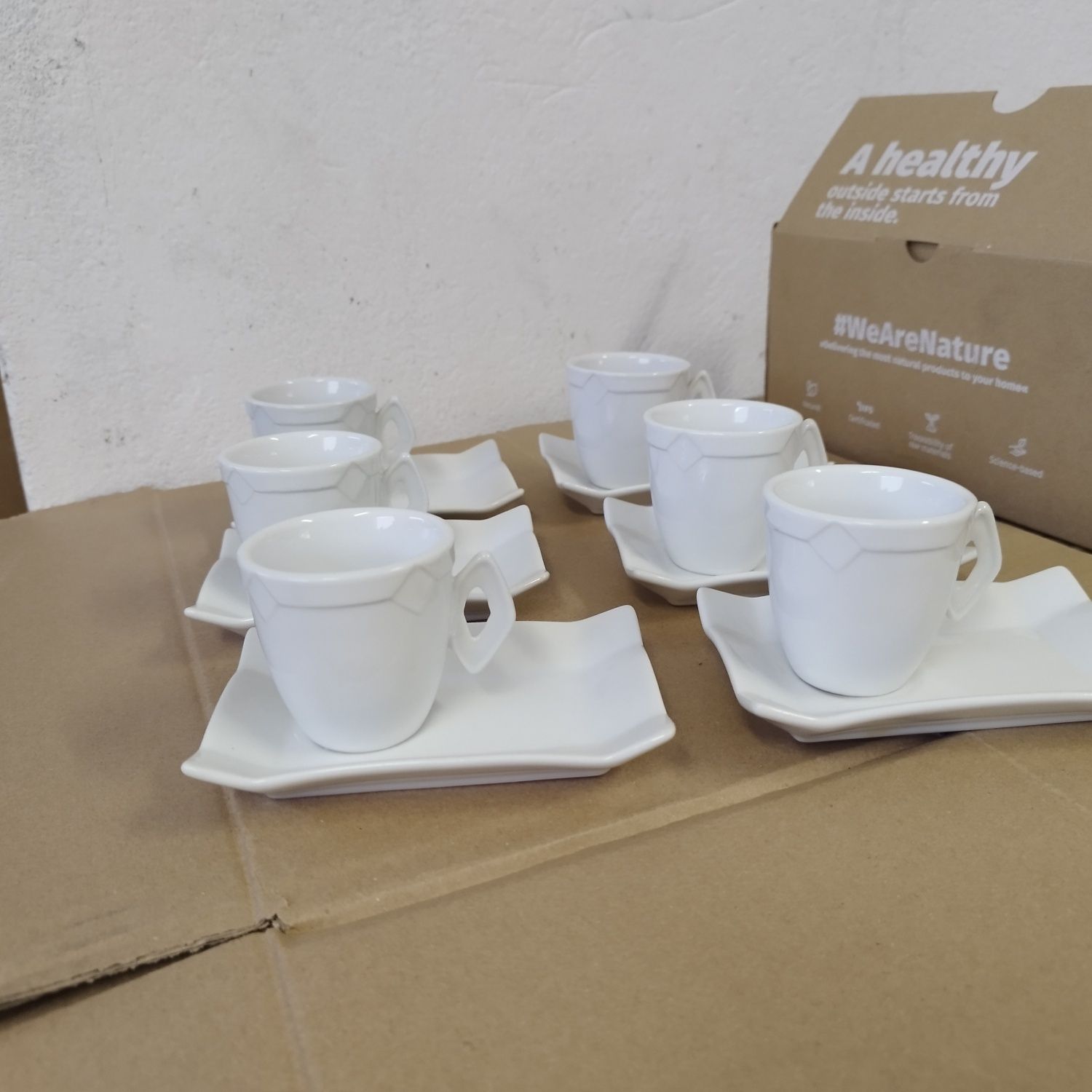 Zestaw filiżanek do kawy espresso