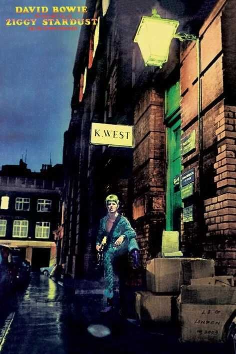 Plakat David Bowie Album Ziggy Stardust A1 Nowy