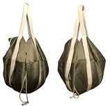 DG9 Duża Torba Worek Shopper Vintage Boho Bag Yaya Khaki Indie