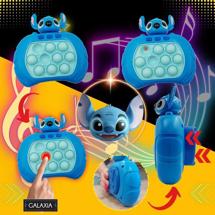 POP IT ELEKTRONICZNE Gra Popit Elektryczne Gra Zręcznościowa STITCH
