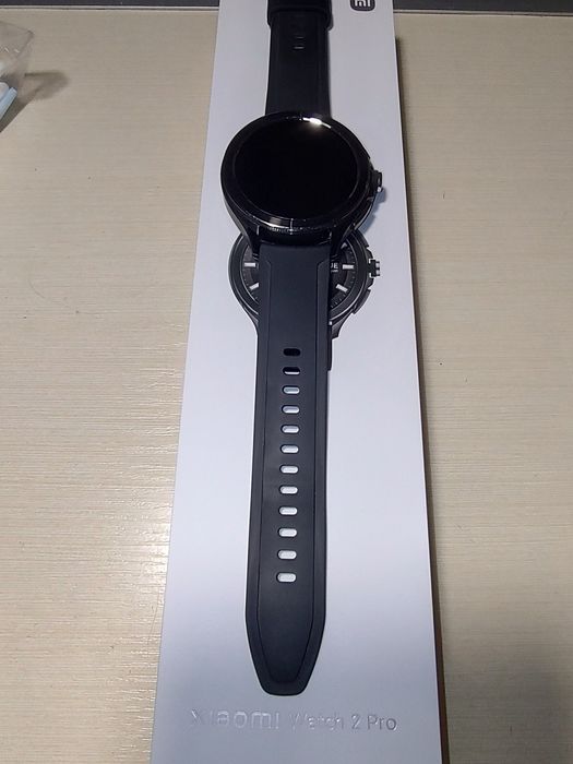 Смарт-годинник Xiaomi Watch 2 Pro Black Case with Black Fluororu