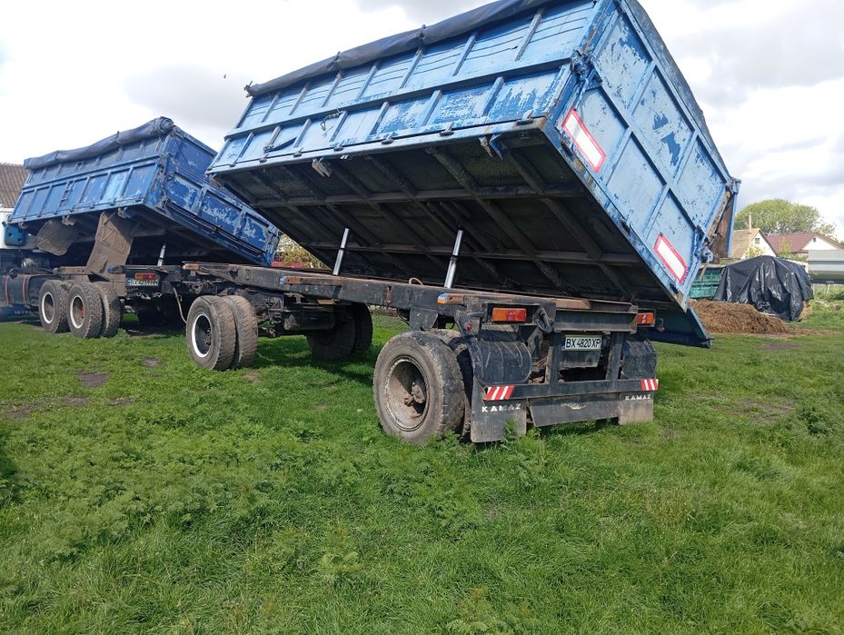 Самоскид Камаз причіп самоскид