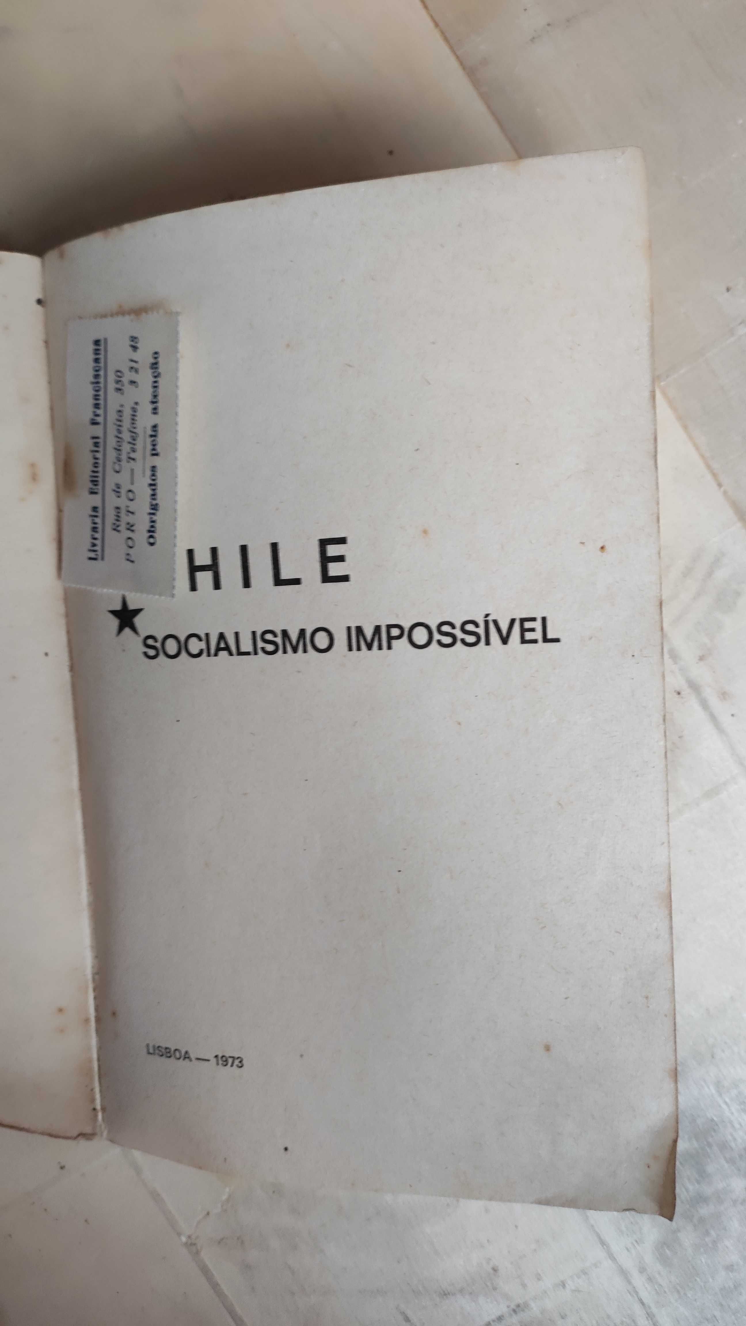 Livro Chile: Socialismo Impossível