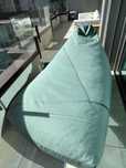 Puff para varanda ou jardim de cor verde da Sklum
