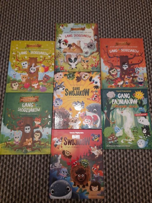Kolekcja 7 książek Gang Swojaków/Fajniaków