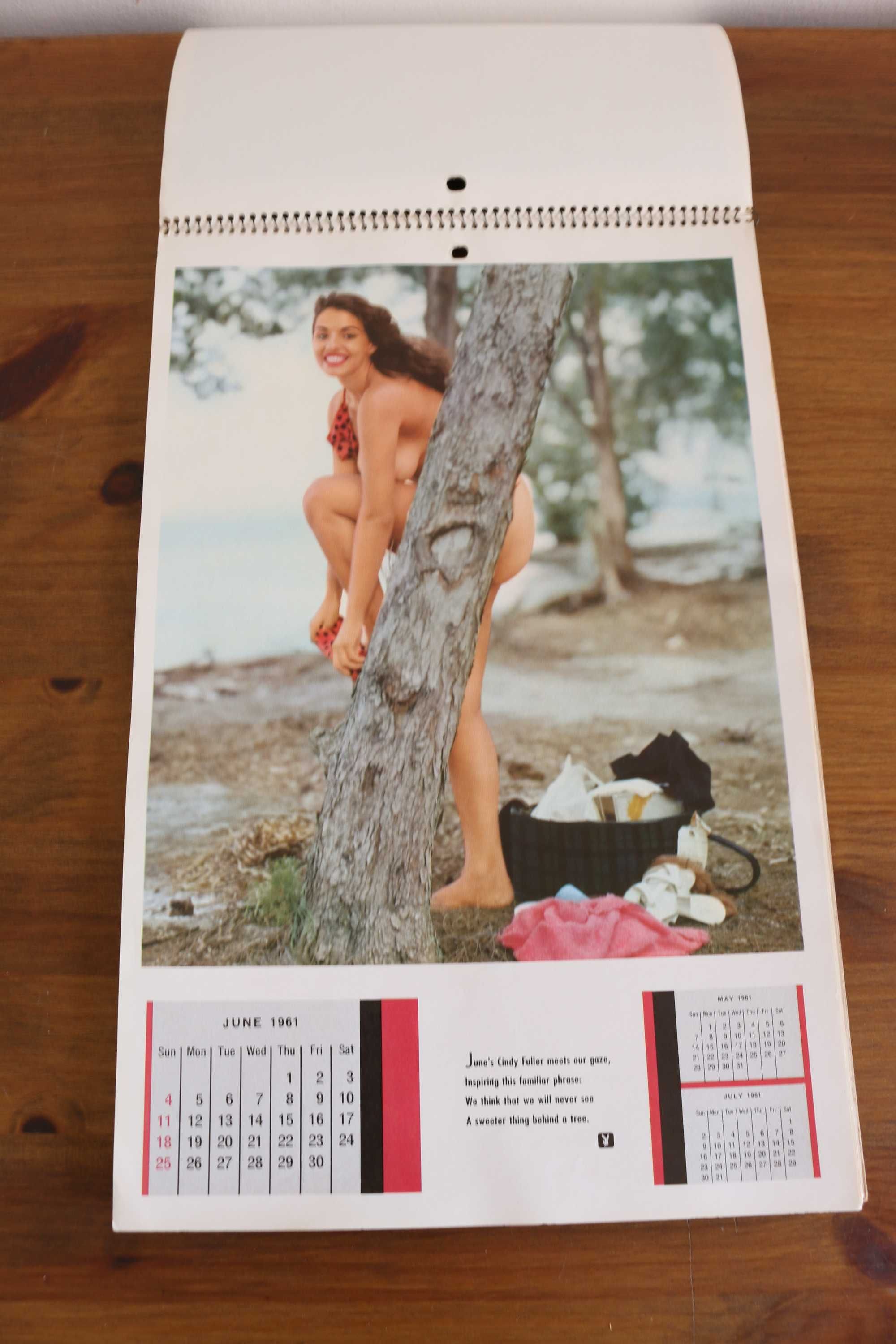 Playboy calendário 1961