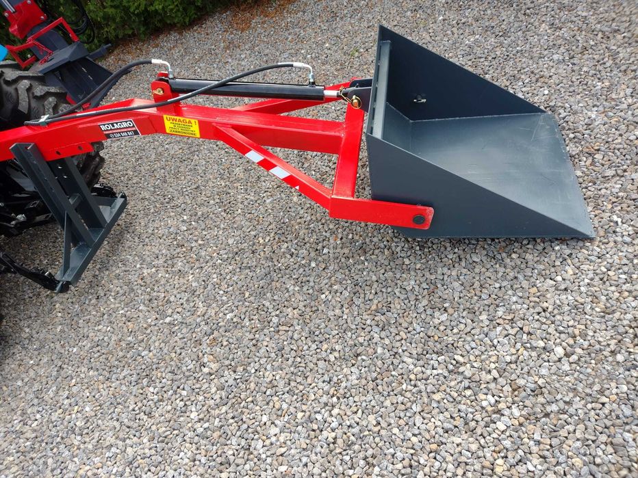 Hydrauliczny ładowacz z szuflą na tylny TUZ RATY
