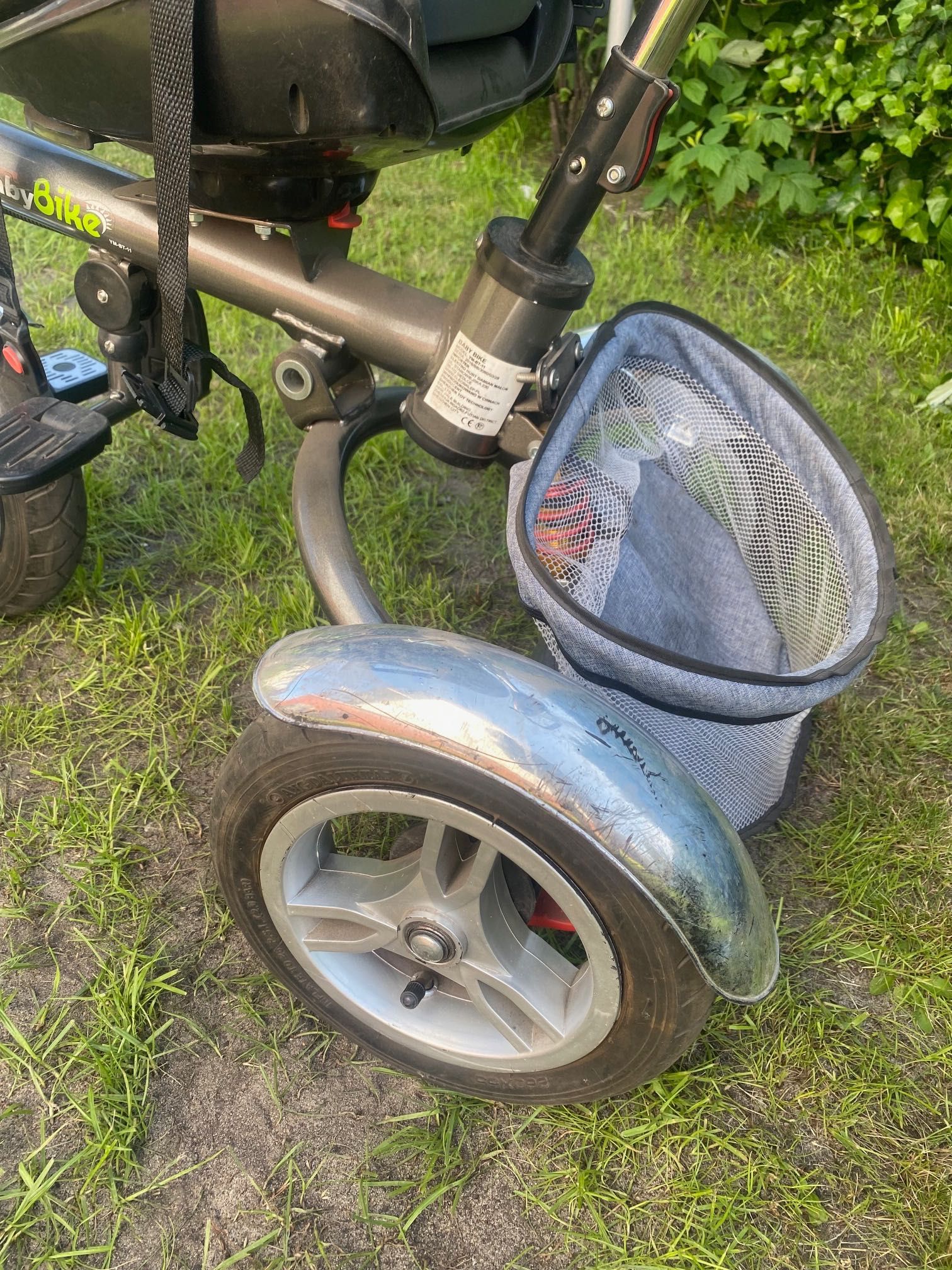 rowerek wózek trójkołowy pchacz spacerówka