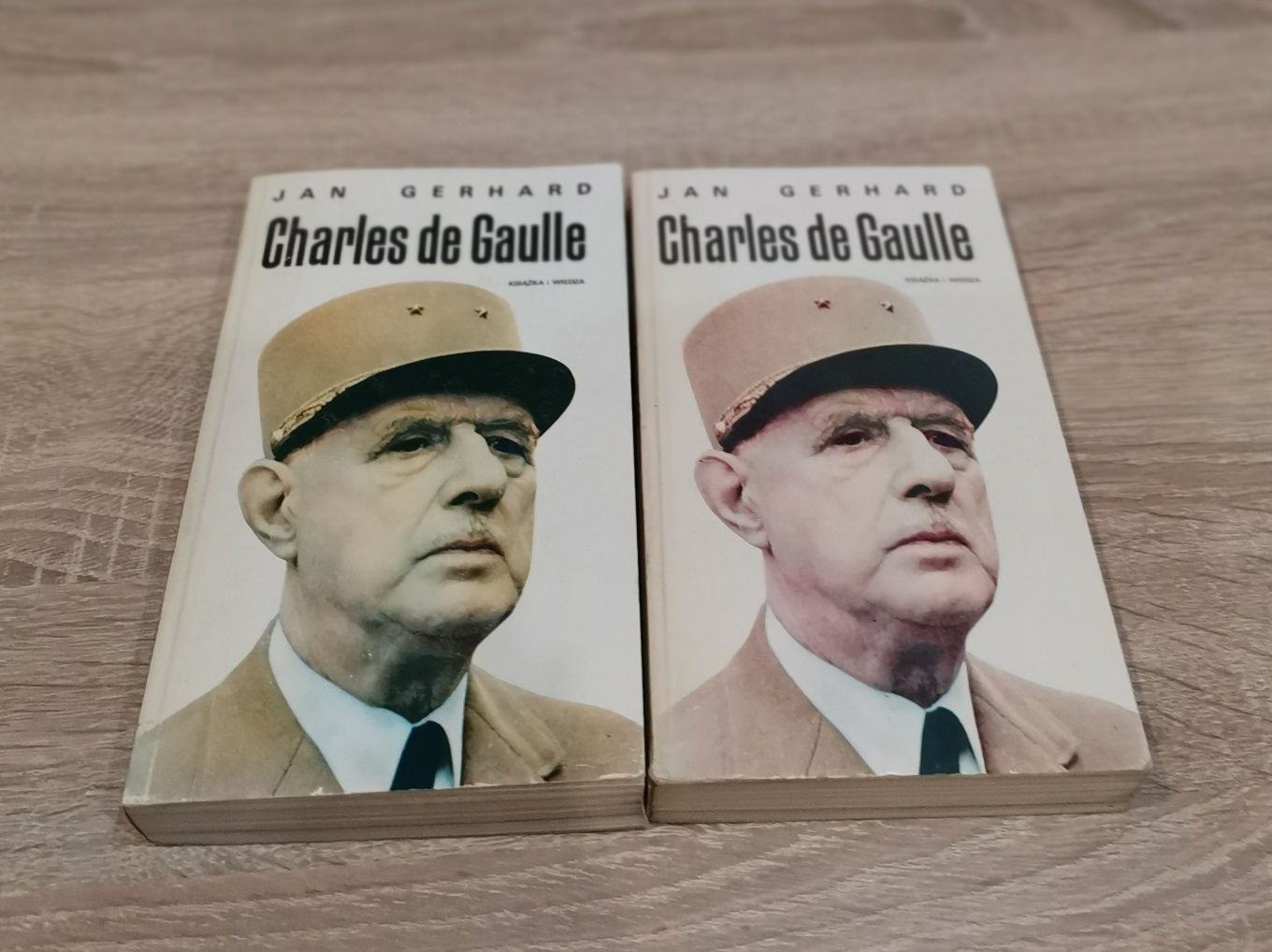 Książka Charles de Gaulle 1 i 2 tom Jan Gerhard