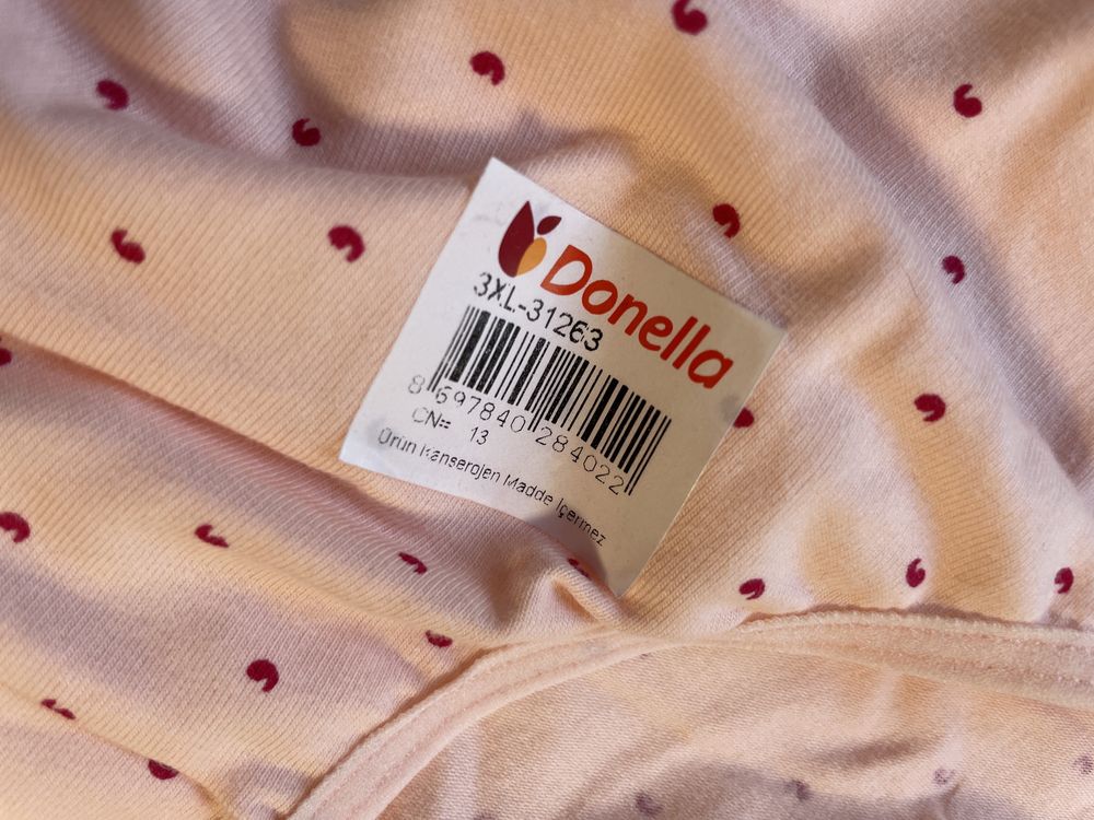 L/XL/XXL Нижня білизна труси Donella бюстгалтер 90С панталони