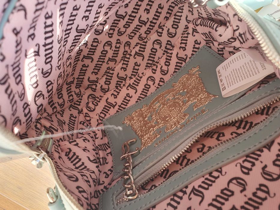 NOWY Juicy Couture plecak zielony plus porftel logowany