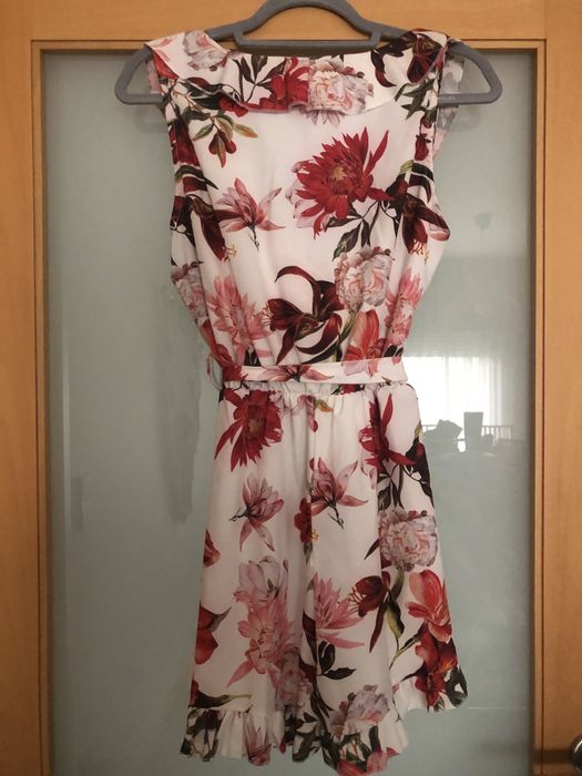 Macacão calção estampado