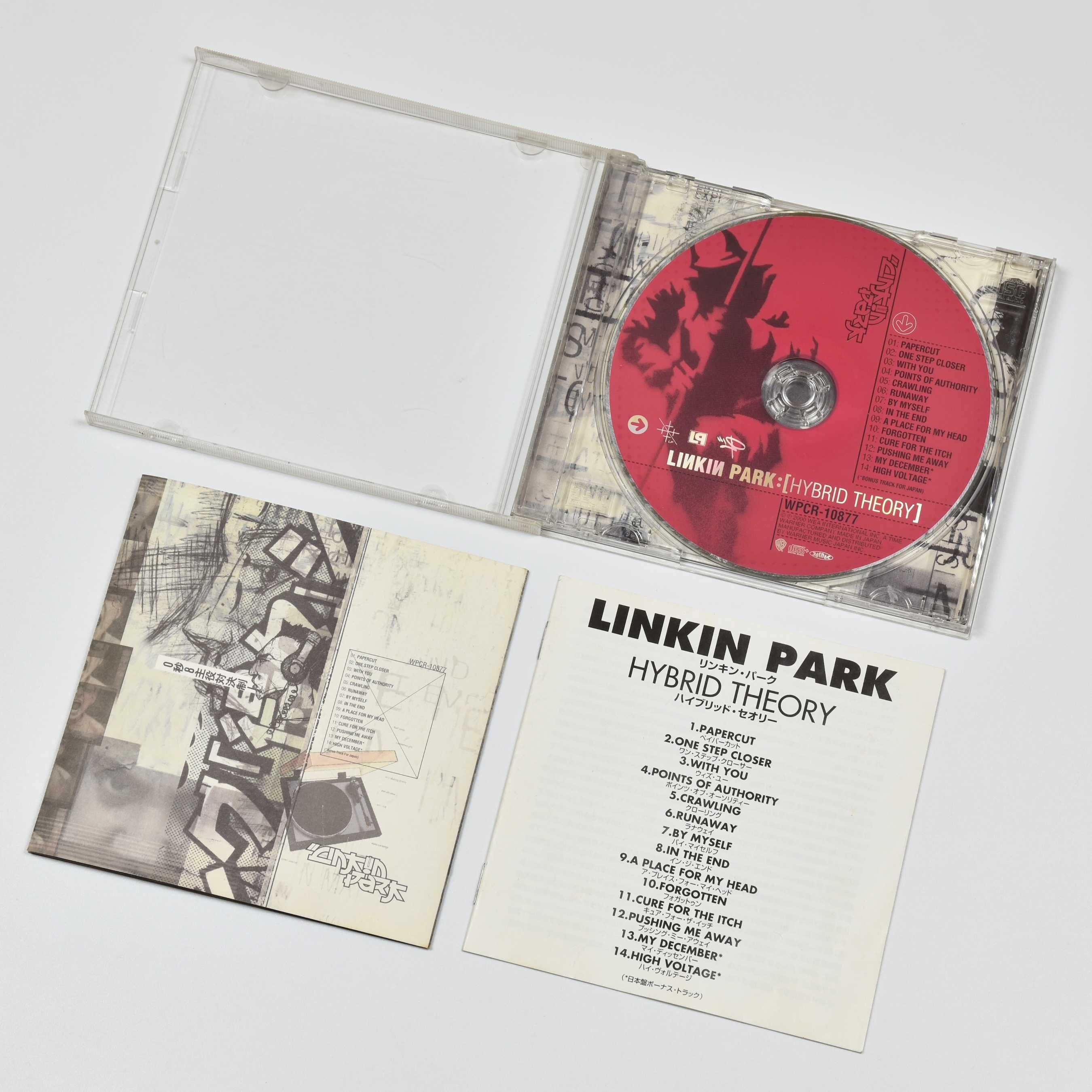 LINKIN PARK Hybrid Theory Japan CD Япония Линкин Парк
