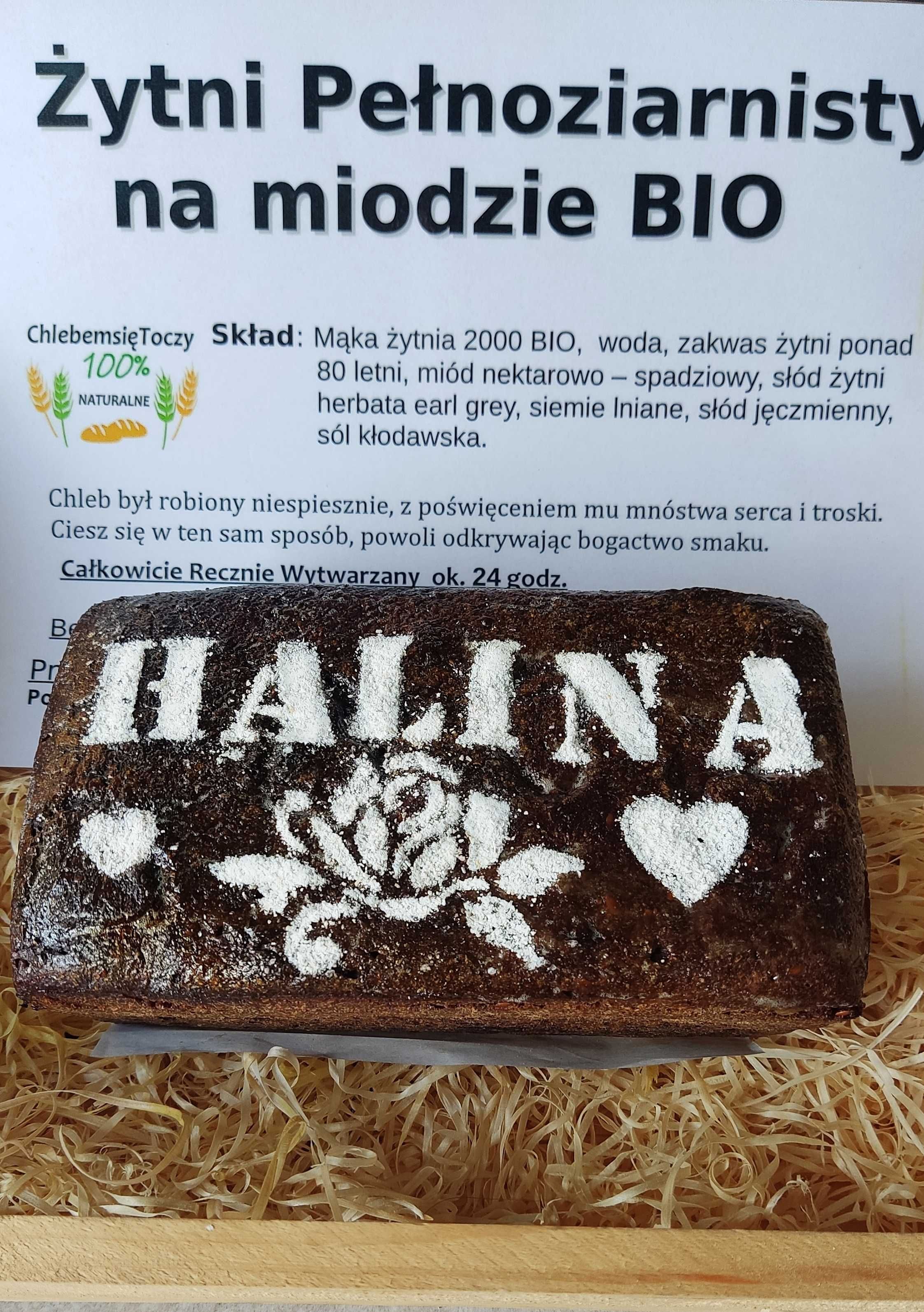Piernik staropolski na zakwasie żytni z miodem bez cukr Rzemieślniczy