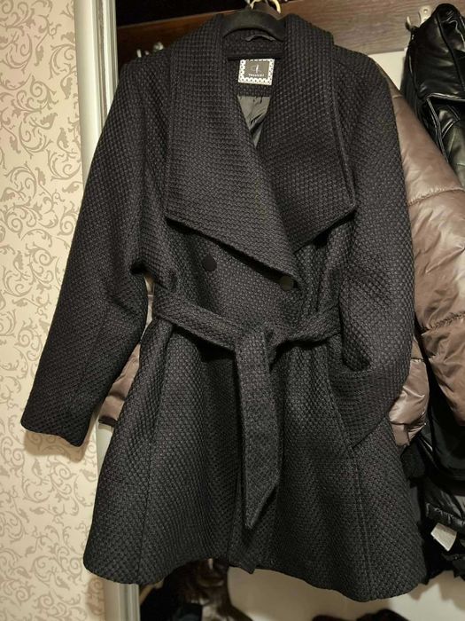 Пальто холодна осінь тепла зима розмір L