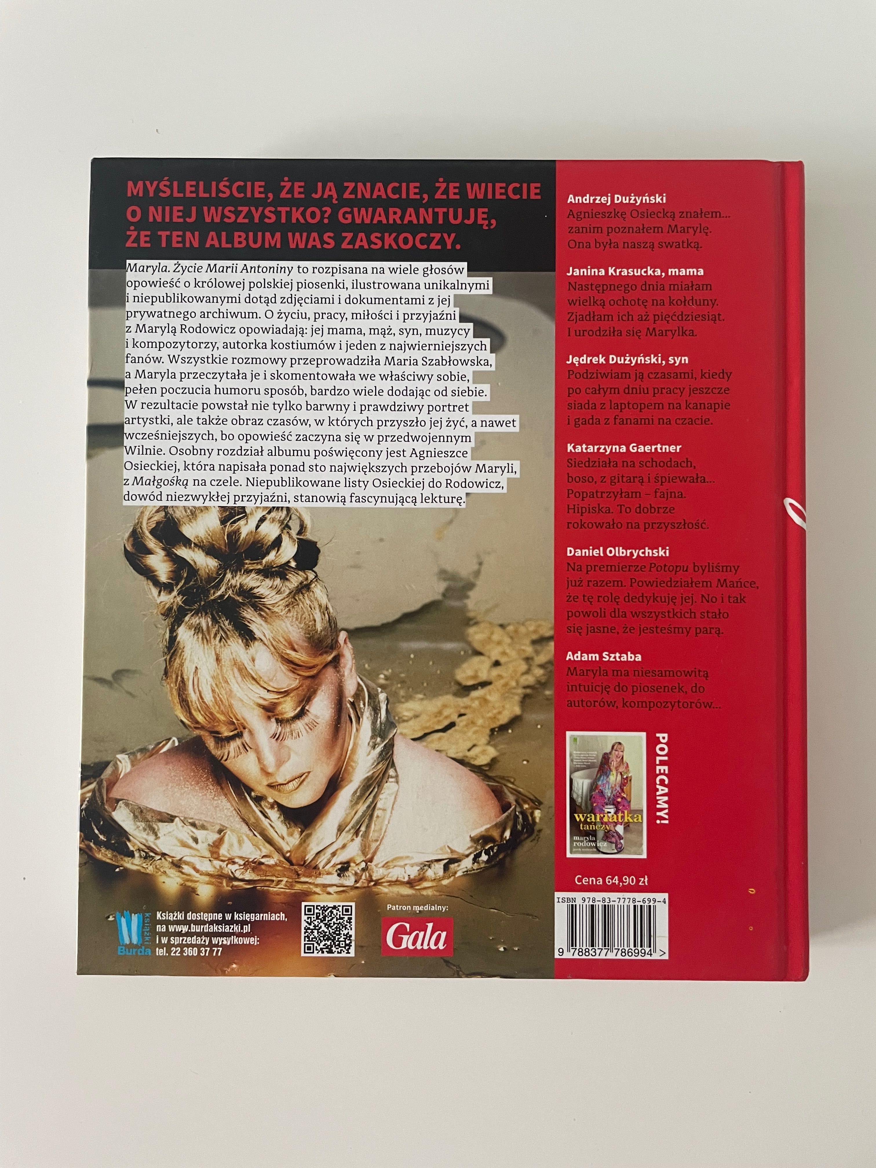 Maryla. Życie Marii Antoniny książka album