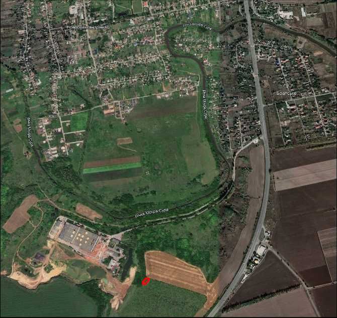 Продам земельну ділянку 0.08 га 8 соток Новоолександрівка