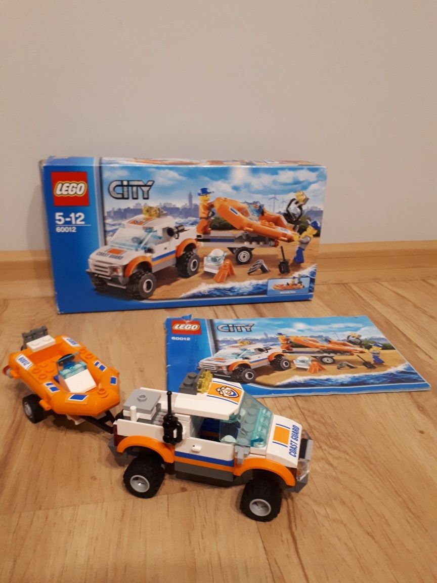 LEGO City 60012 Wóz terenowy i łódź nurków L