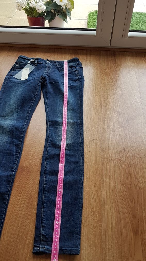 G-Star Raw Lynn Mid Skinny nowe z metką damskie spodnie W 28L 34