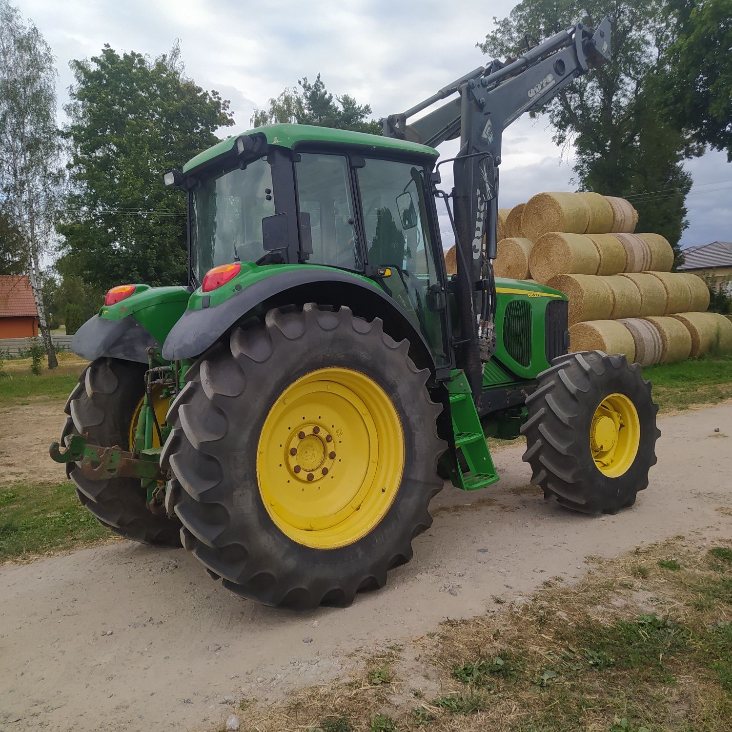 John Deere 6620  2004r zwykła pompa