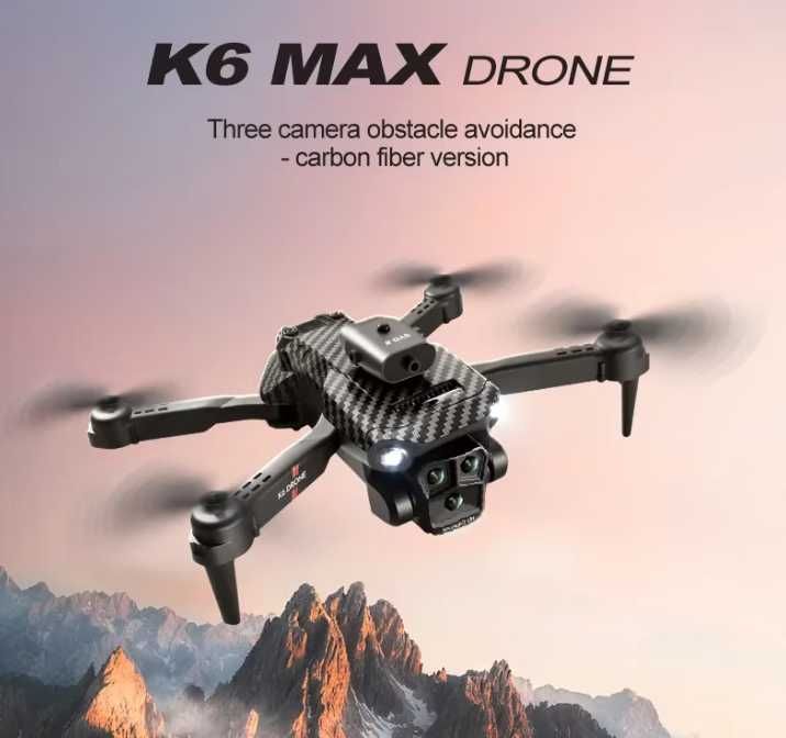 Дрон K6MAX Drone 4K 8K HD аэрофотосъемка, складной квадрокоптер