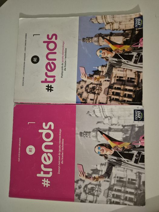 Trends 1 podrecznik i cwiczenia ZESTAW  języka niemiecki