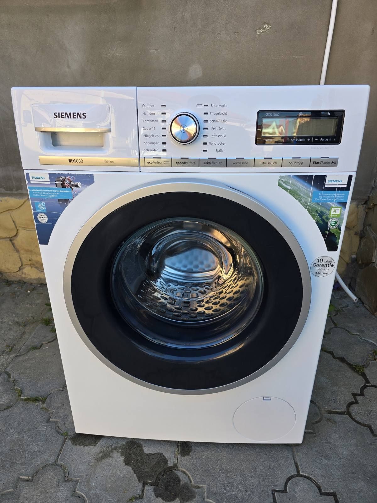 Пральна машина Siemens iQ800 / WM14Y54D на 8 кг привезена з Німеччини