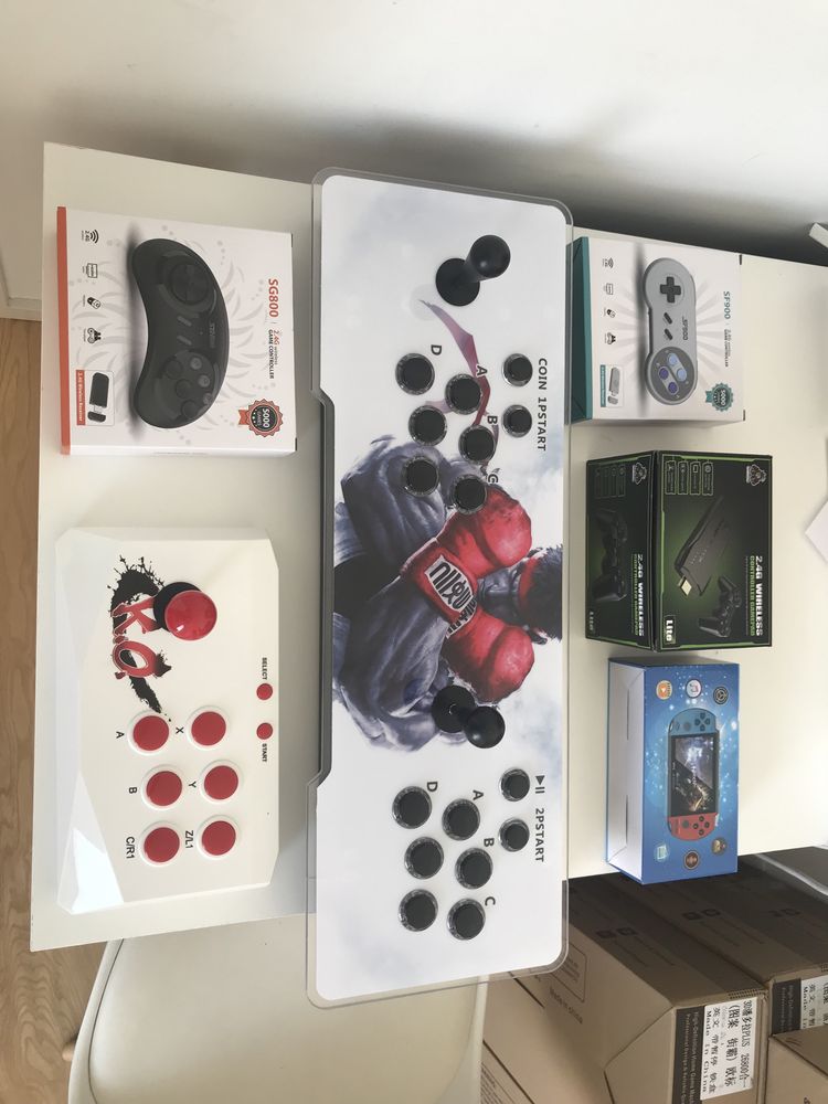 Coleção de consolas retro