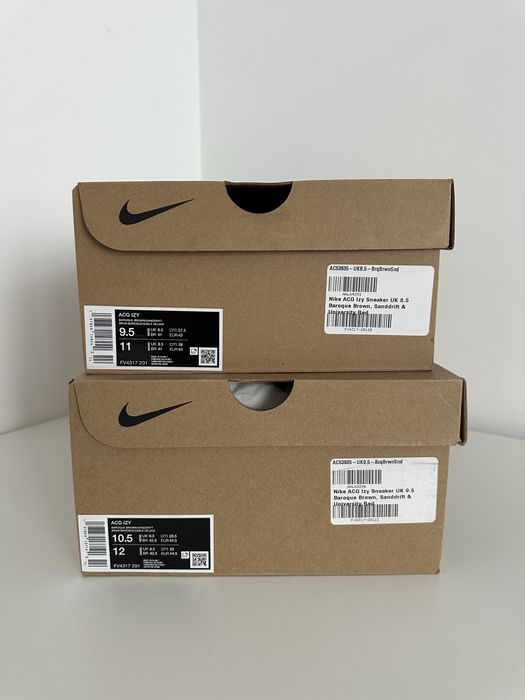 Оригінальні зимові черевики кросівки Nike ACG Izy Baroque Brown Boots