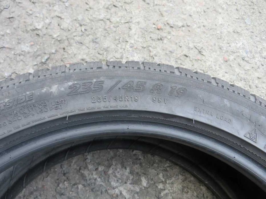 235/45 R19 98W Michelin PilotAlpinPa4 зима 1штука Одиночка без пари