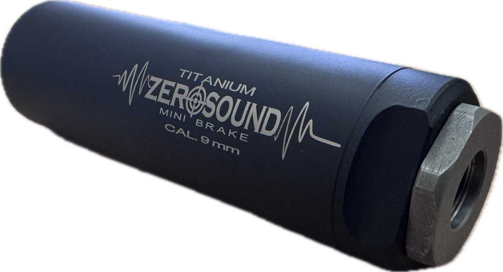Саундмодератор Zerosound TITAN MINI 9 мм Black, FDE, Olive