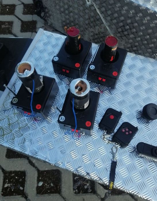 Fontanny iskierka system zapalników