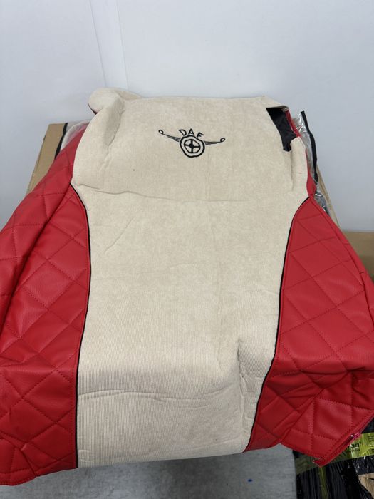 Pokrowce na diedzenia DAF XF XG 106 pikowane welurowe