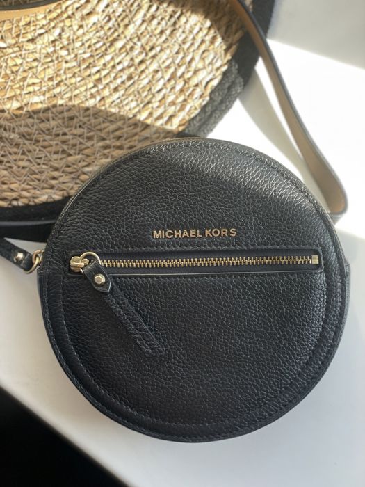 Шкіряна поясна сумка Michael Kors