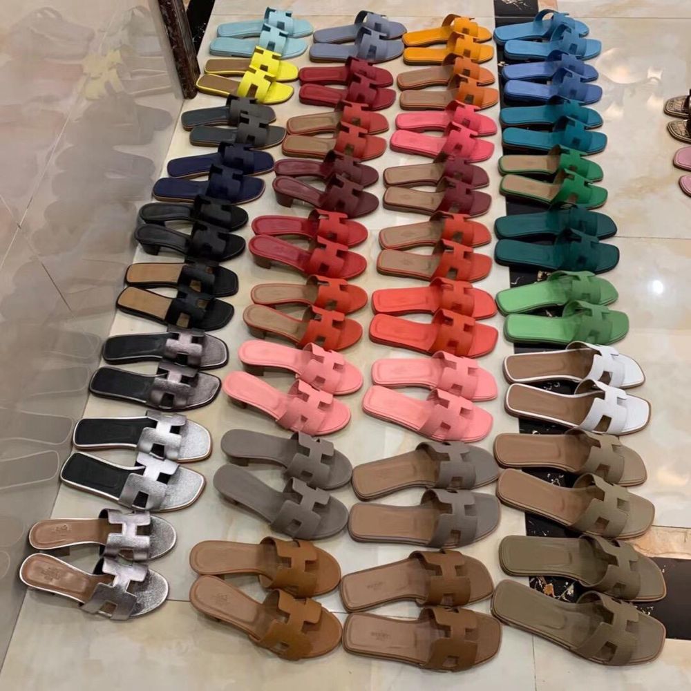 Hermes Sandals Varias cores