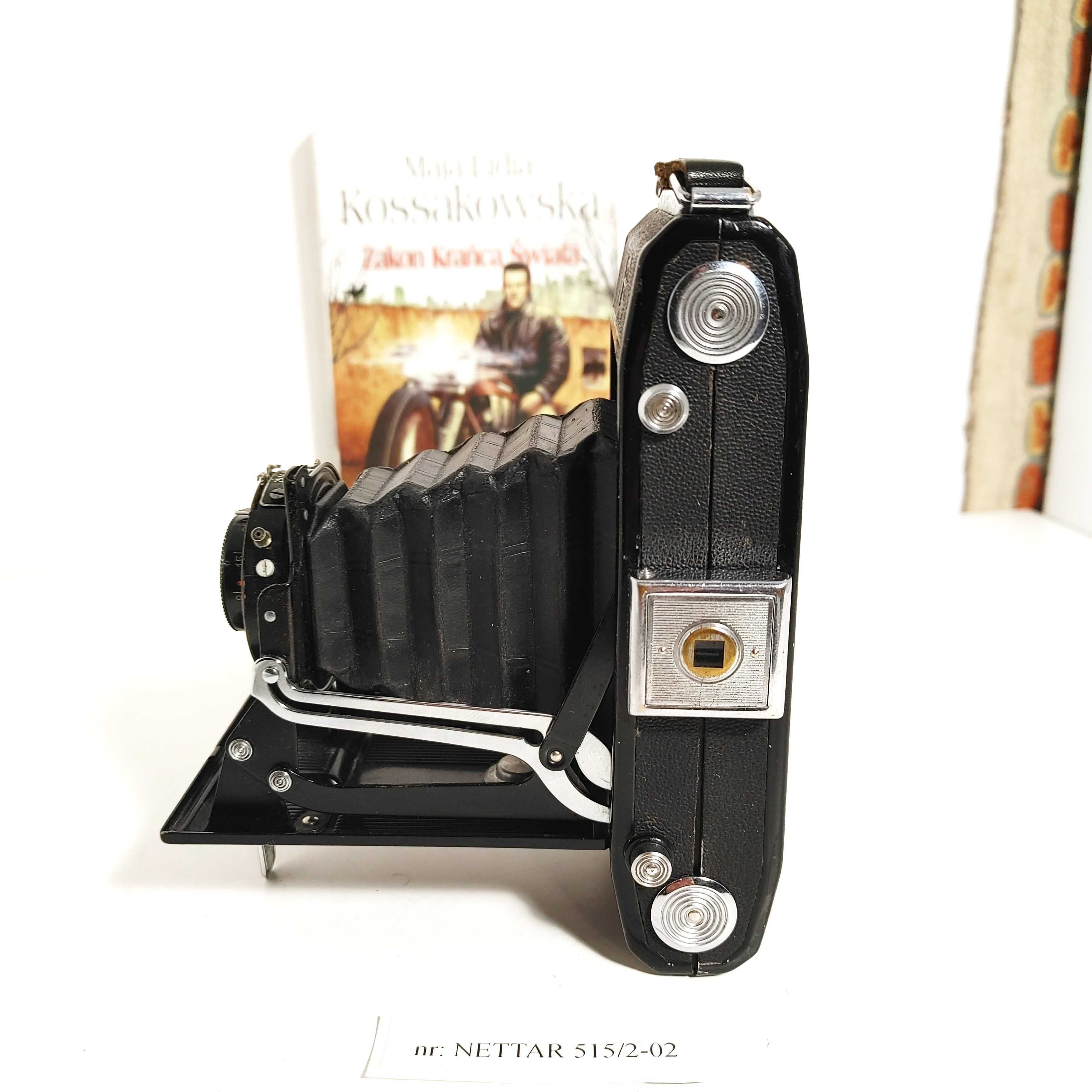 Aparat mieszkowy Ikon Zeiss NETTAR  515/2 model D  1937 rok SPRAWNY