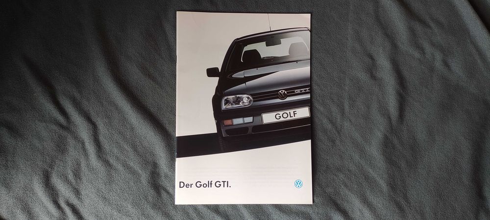 Prospekt Volkswagen Golf GTI III