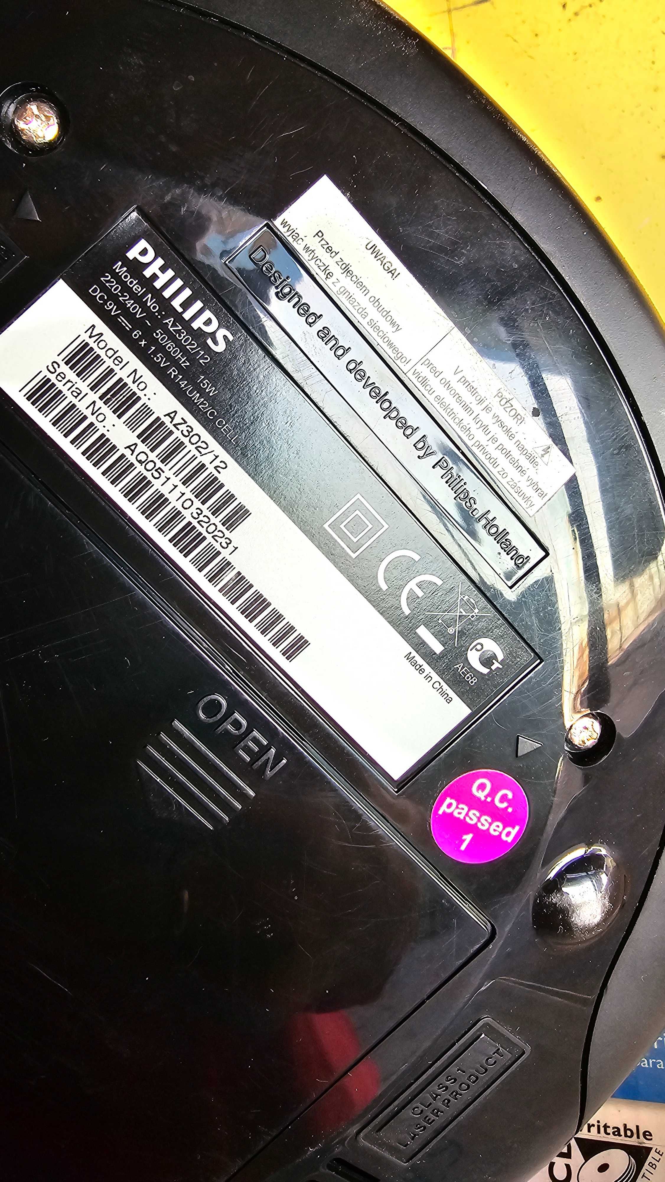 Магнітола бумбокс магнітофон радіо CD PHILIPS AZ-302/12