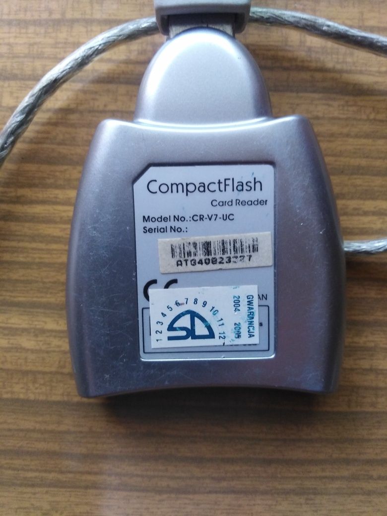 Zewnętrzny czytnik kart usb CompactFlash