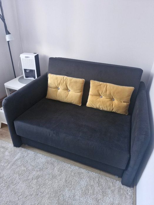 Łóżko rozkładane  190  długość szerokość 110,Tapczan