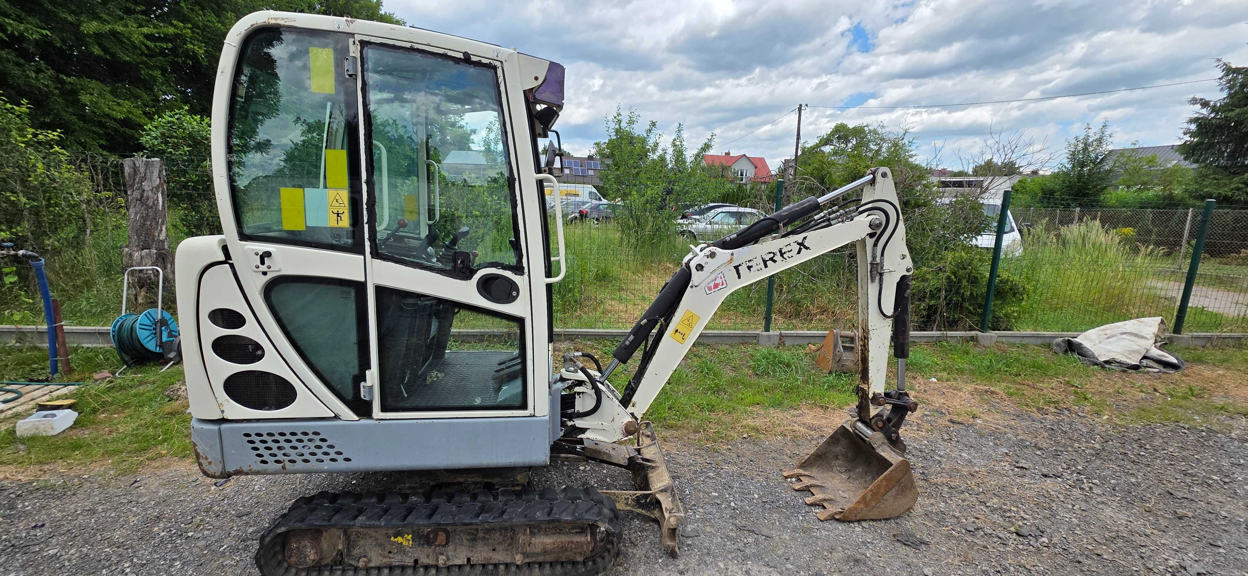 minikoparka TEREX tc16 sprzedam lub zamienię