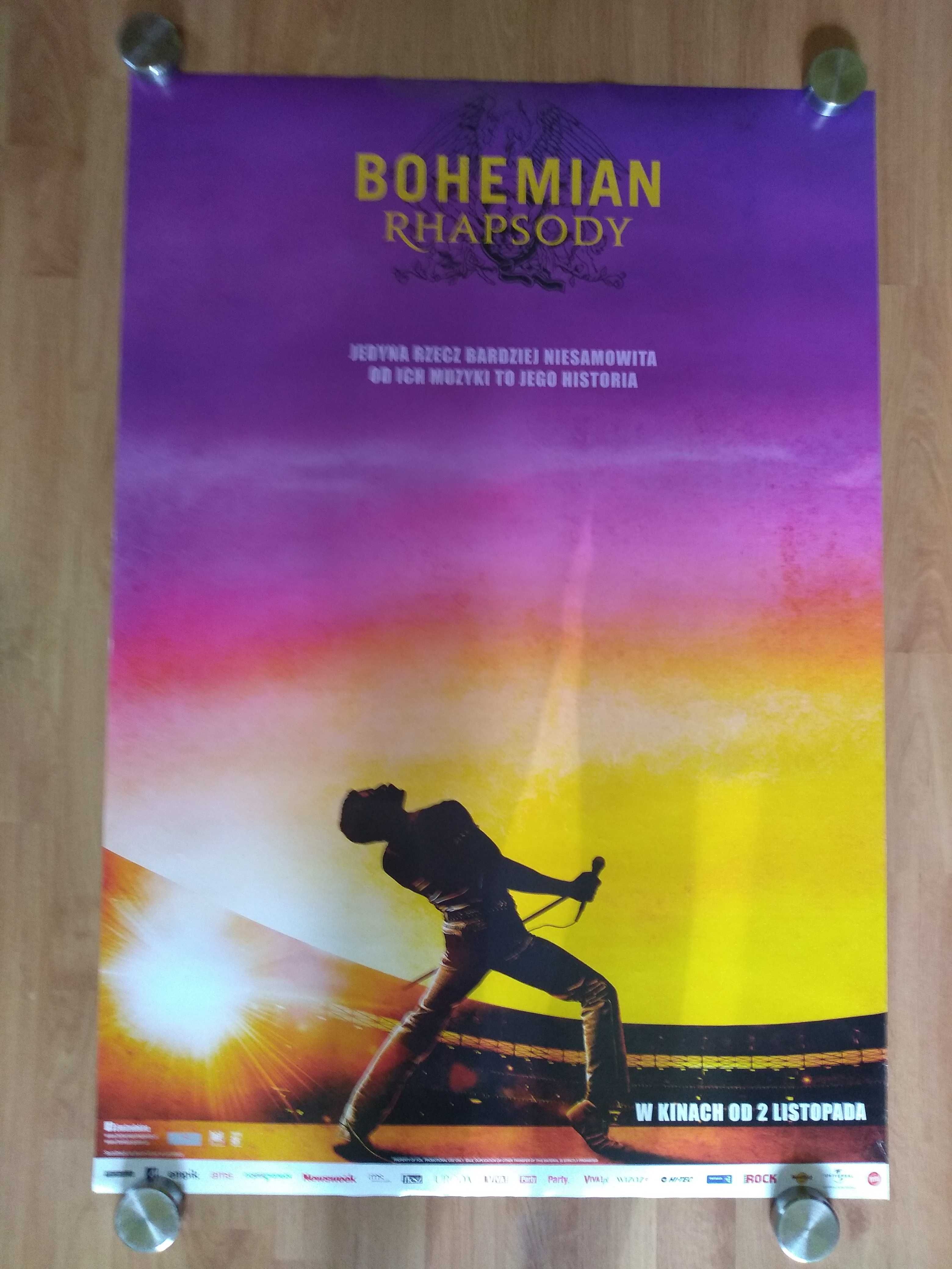 Plakat filmowy BOHEMIAN RHAPSODY/The Queen/Oryginał.