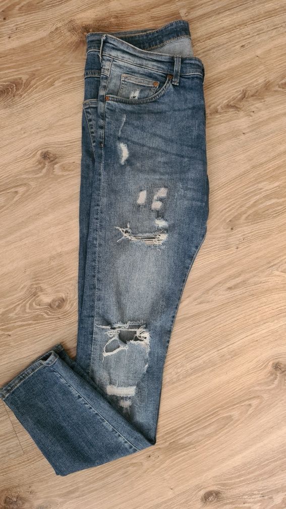 Jeansy spodnie męskie hm 33