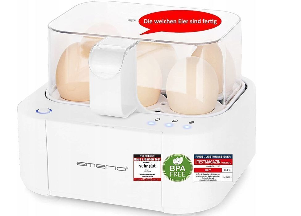 outlet agd drobne jajowar emerio eb-115560.12 biały  opis