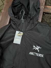 XS S M L XL // Arcteryx Ветровка мужская черная GoreTex