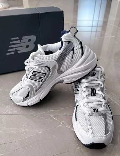 New Balance 530 White Silver Navy Eu 40