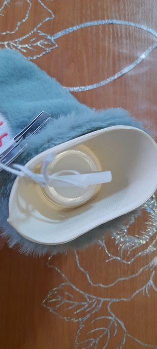 Резиновая грелка в плюшевом чехле Динозавр SMIKI