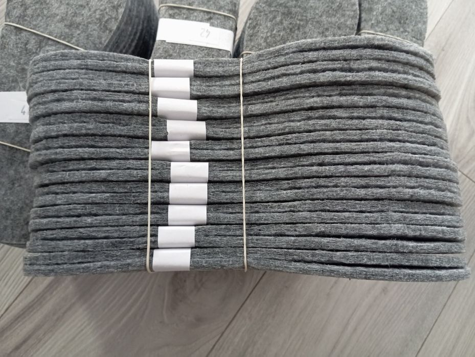 Wkładki do butów filcowe