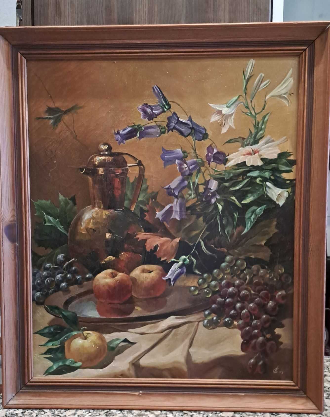 Quadro Flores. Pintura a óleo